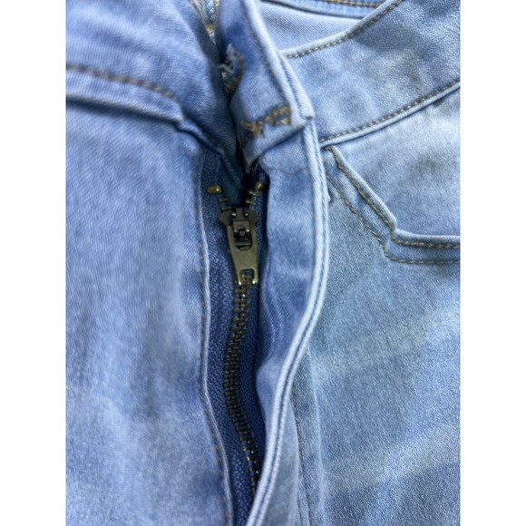 Fashion Nova Jeans Womens 5- 24" Skinny Light Wash Denim Blue Casual Pants - Picture 11 of 11